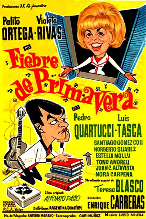 Movie poster for Fiebre de primavera (1965)