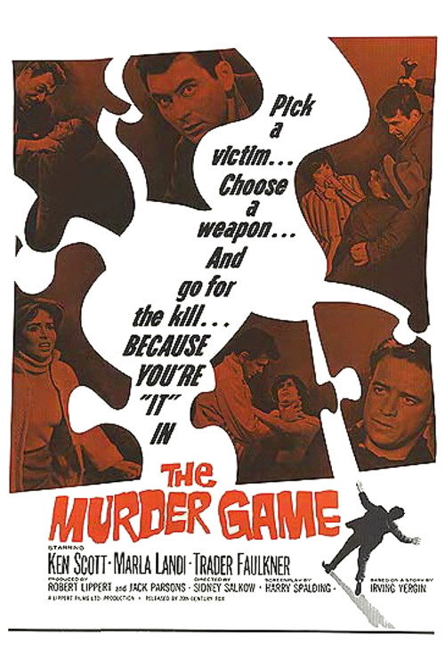 Movie poster for The Murder Game (1965)