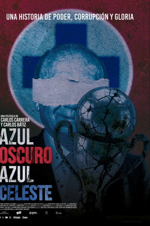 Movie poster for Dark Blue, Celestial Blue (2026)