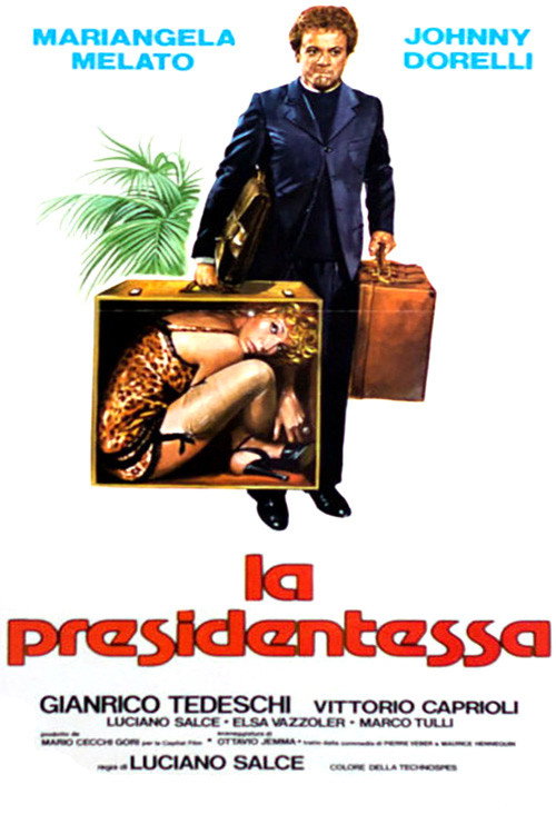 Movie poster for La Presidentessa (1977)