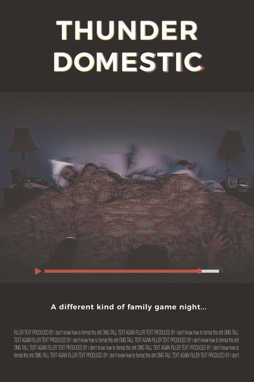 Movie poster for Thunder-Domestic