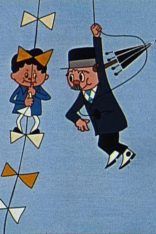 Movie poster for The Flying Grandfather (1965)