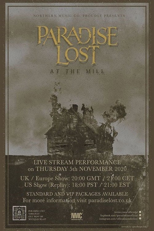 Movie poster for Paradise Lost: At The Mill (2020)