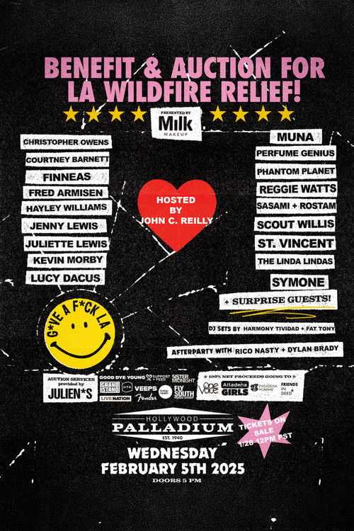 Movie poster for G*ve a F*ck LA: A Benefit for LA Fire Relief (2025)