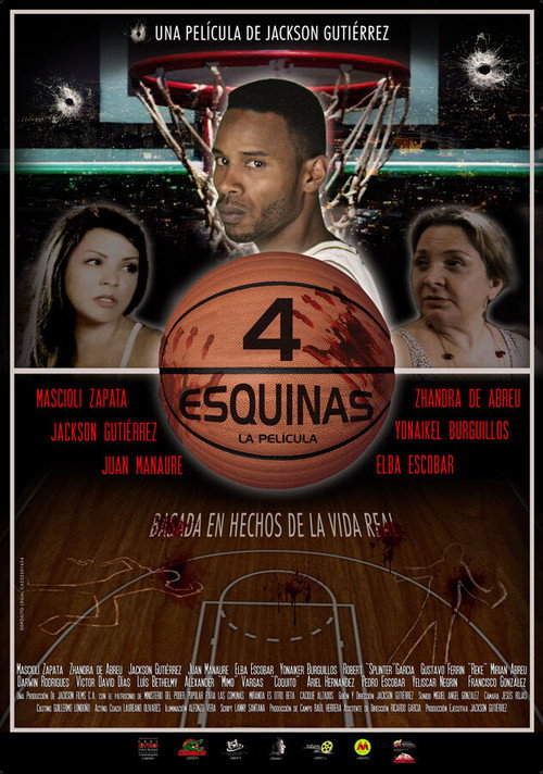 Movie poster for Cuatro Esquinas (2016)