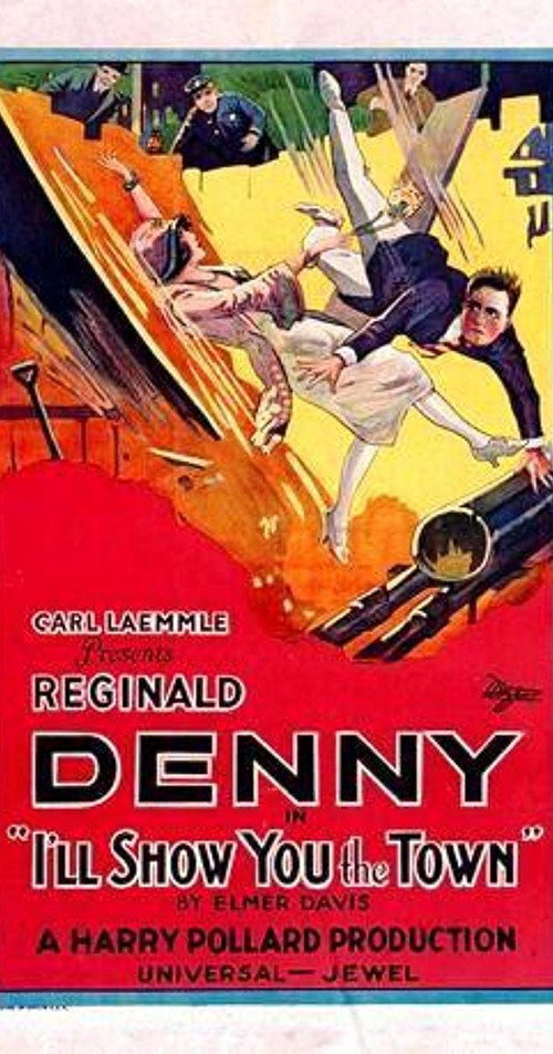 Movie poster for I'll Show You the Town (1925)