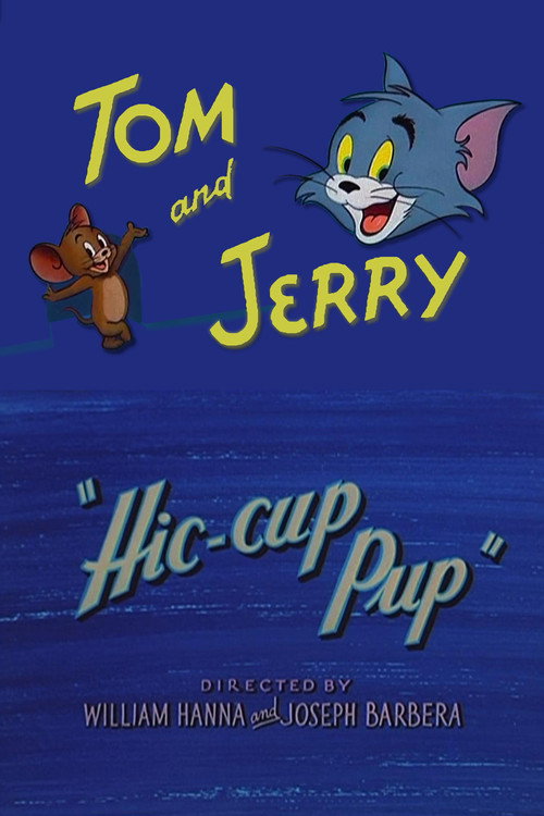 Movie poster for Hic-cup Pup (1954)