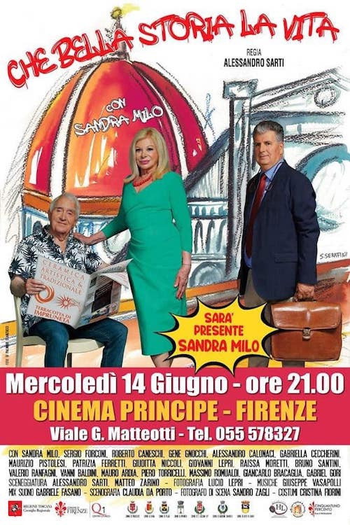 Movie poster for Che bella storia la vita (2023)