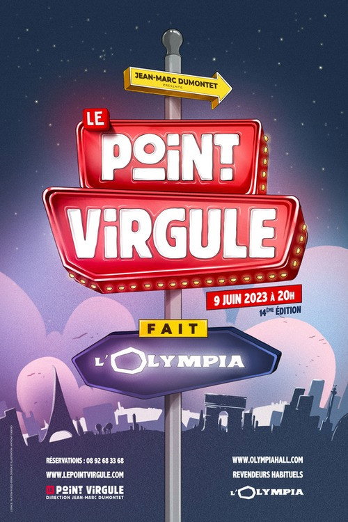 Movie poster for Le Point Virgule fait l'Olympia - 14e édition (2023)