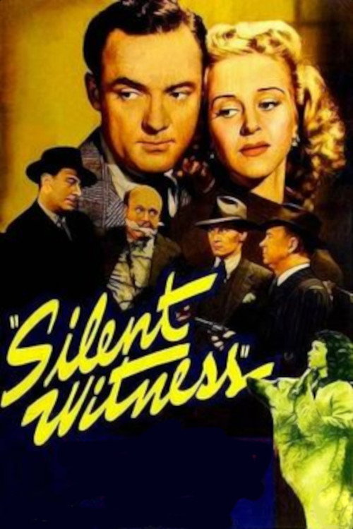 Movie poster for Silent Witness (1943)