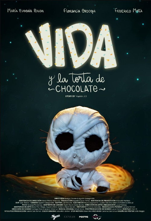 Movie poster for Vida y la torta de chocolate (2023)