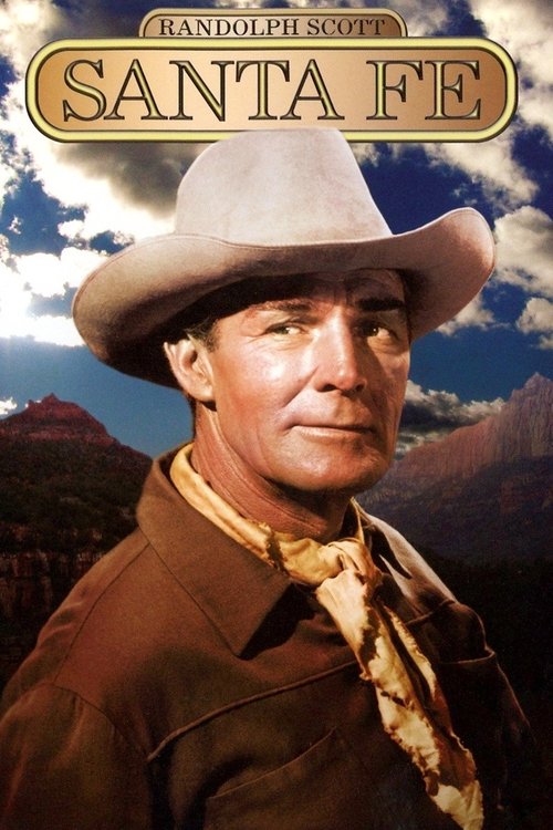 Movie poster for Santa Fe (1951)