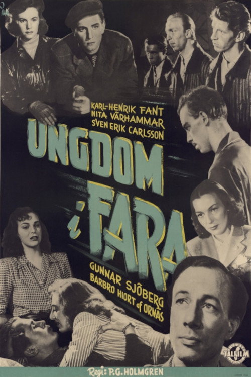 Movie poster for Ungdom i fara (1946)