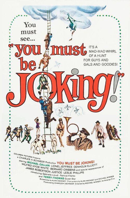Movie poster for You Must Be Joking (1965)