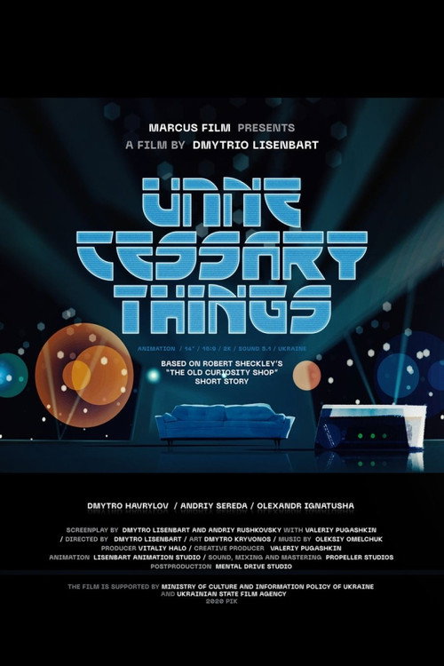 Movie poster for Unnecessary Things (2021)