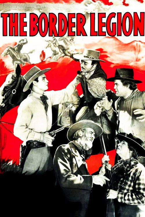 Movie poster for The Border Legion (1940)