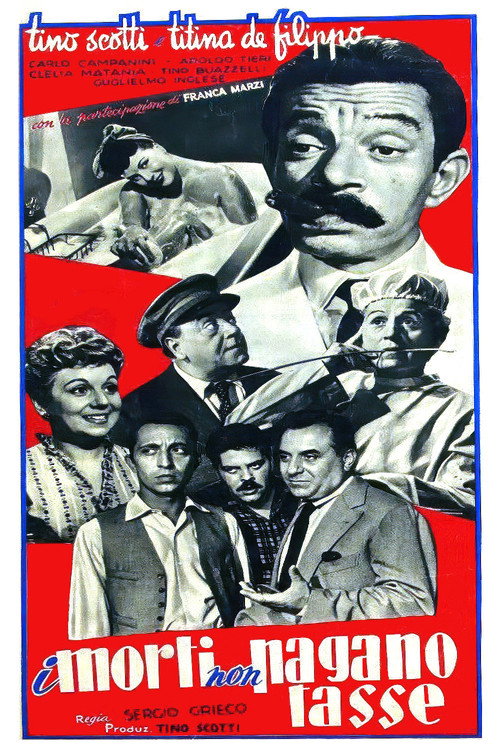 Movie poster for I morti non pagano tasse (1952)