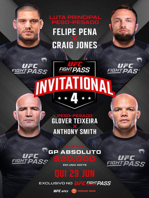 Movie poster for UFC Fight Pass Invitational 4 (2023)