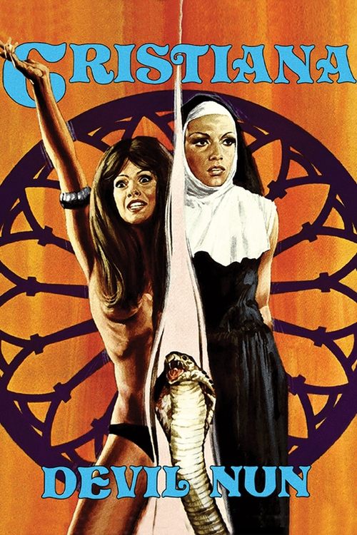 Movie poster for Cristiana, Devil Nun (1972)