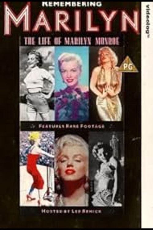Remembering Marilyn poster