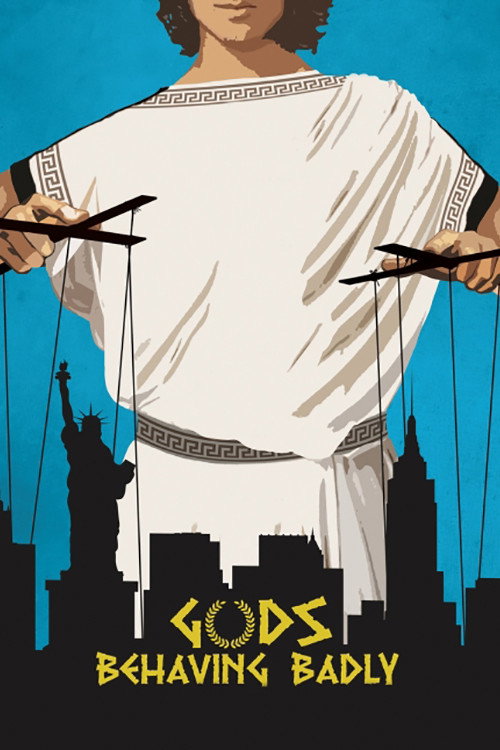 Movie poster for Gods Behaving Badly (2013)