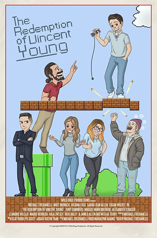 Movie poster for The Redemption of Vincent Young (2017)