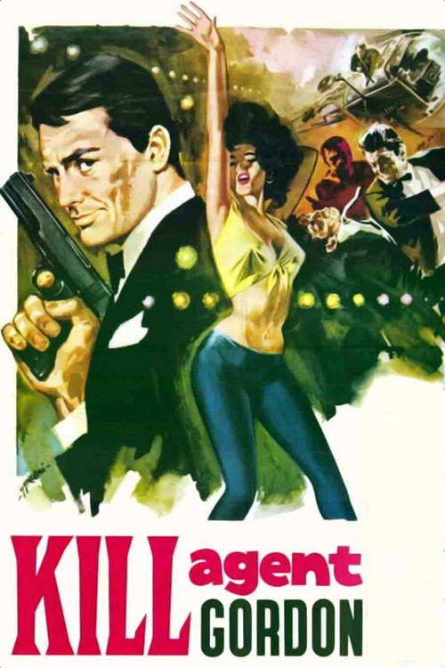 Movie poster for Password: Kill Agent Gordon (1966)