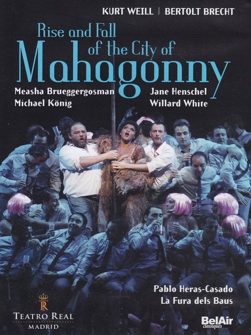 Movie poster for The Rise and Fall of the City of Mahagonny (2011)