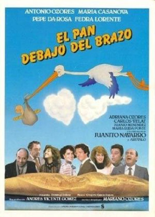 Movie poster for El pan debajo del brazo (1984)