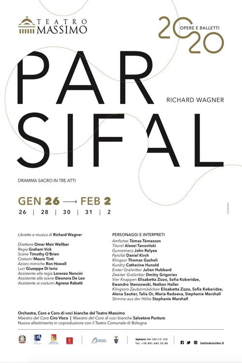Movie poster for Parsifal - Teatro Massimo 2020 (2020)