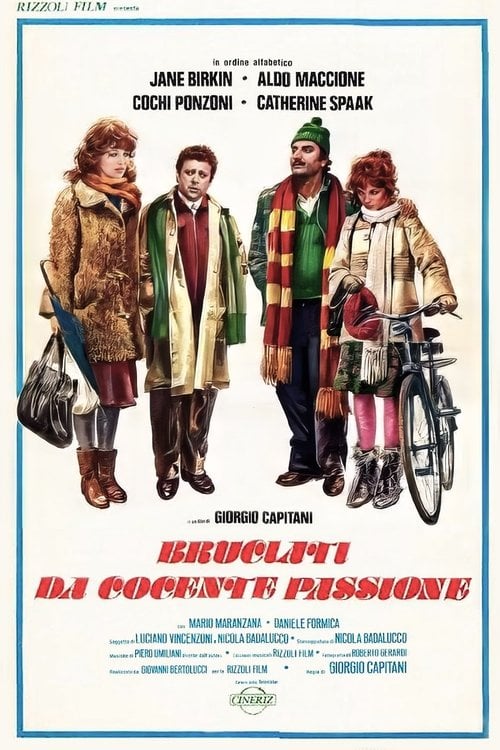 Movie poster for Burnt By A Scalding Passion (1976)