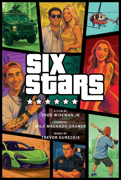 Movie poster for Six Stars (2025)