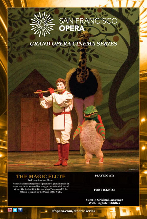 Movie poster for Mozart: Die Zauberflote (SF Opera) (2007)