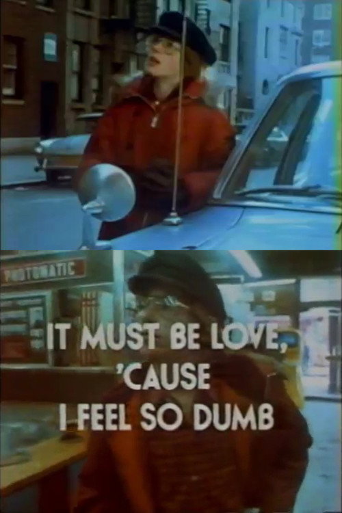 Movie poster for It Must Be Love, 'Cause I Feel So Dumb (1975)