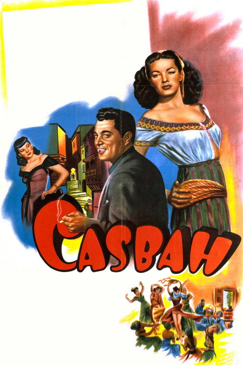 Movie poster for Casbah (1948)