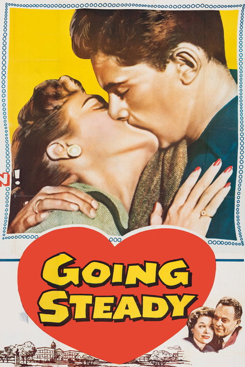 Movie poster for Going Steady (1958)