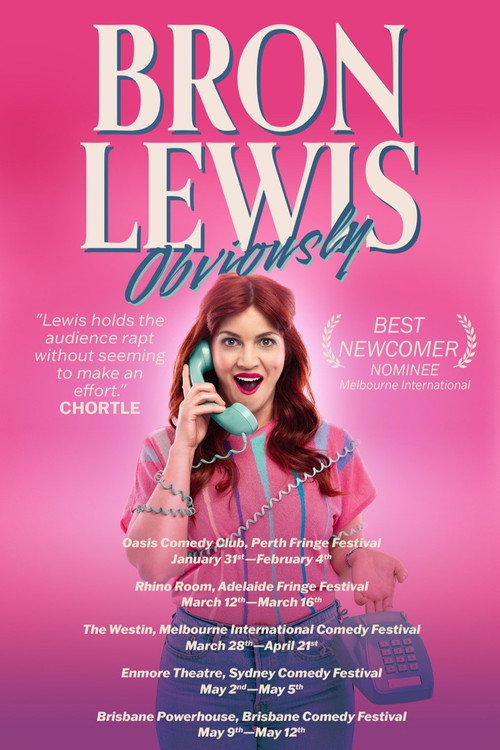 Movie poster for Bron Lewis - Obviously (2025)