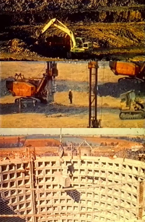 Movie poster for The Construction of Empingham Reservoir (1976)