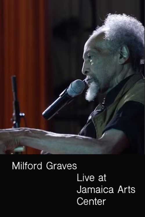 Movie poster for Milford Graves Live at Jamaica Arts Center (2023)