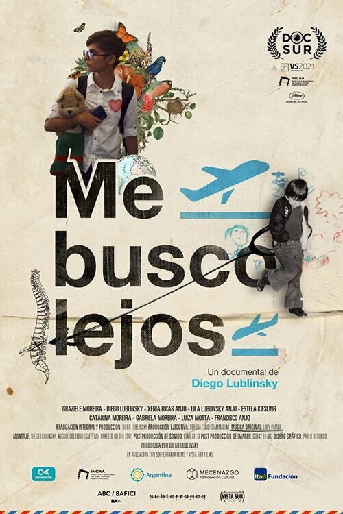 Movie poster for Me busco lejos (2022)