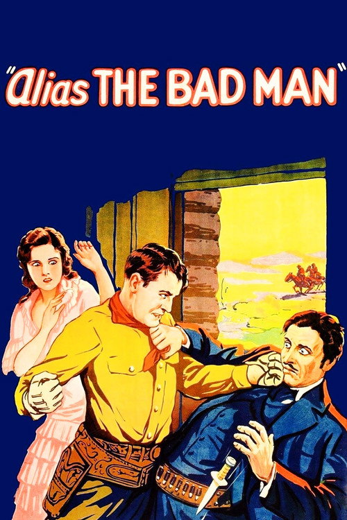 Movie poster for Alias: The Bad Man (1931)