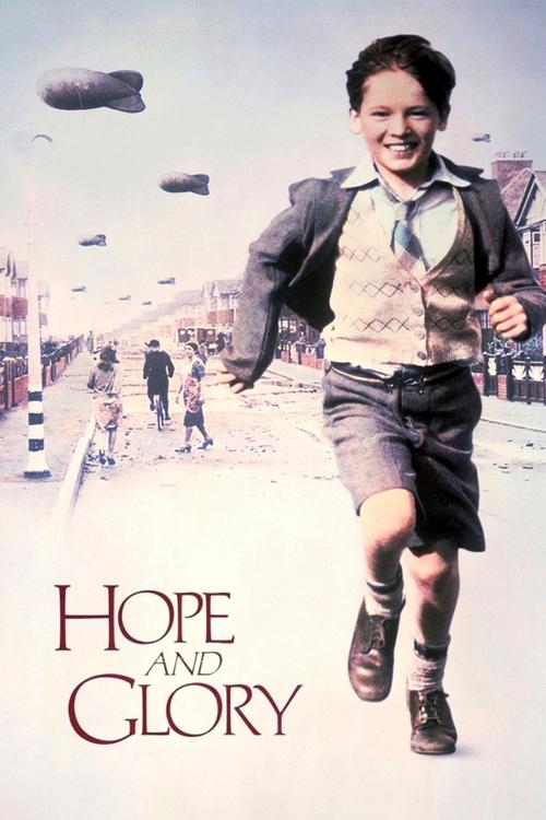 Movie poster for Hope and Glory (1987)