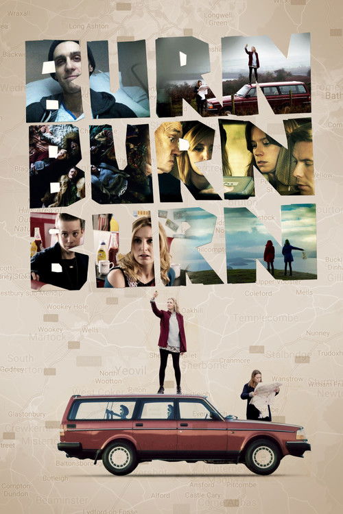 Movie poster for Burn Burn Burn (2016)