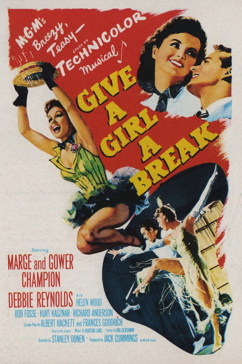 Movie poster for Give a Girl a Break (1953)