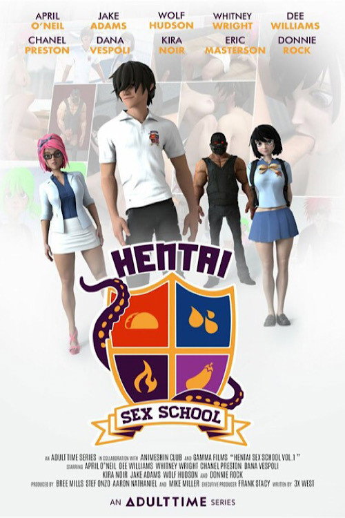 Series poster for Hentai Sex School (2020)