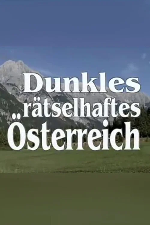 Movie poster for Darkest Austria (1994)