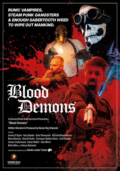 Movie poster for Blood Demons (2024)