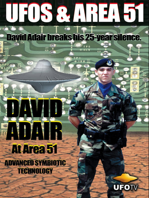 Movie poster for David Adair at Area 51 - Advanced Symbiotic Technology (1999)