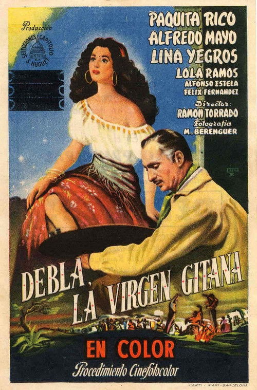 Movie poster for La virgen gitana (1951)