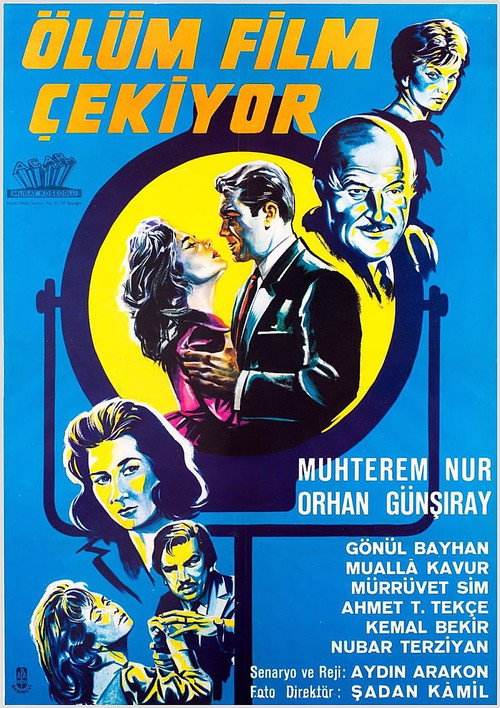 Movie poster for Ölüm Film Çekiyor (1961)